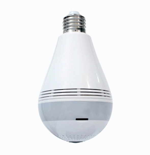 1080P 360 Degree V380 APP Night Vision Wifi IP Bulb Light Camera 